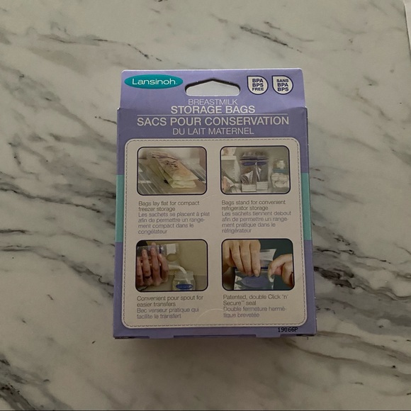 Lansinoh Breastmilk Storage Bags 2 Packages - Picture 10 of 12